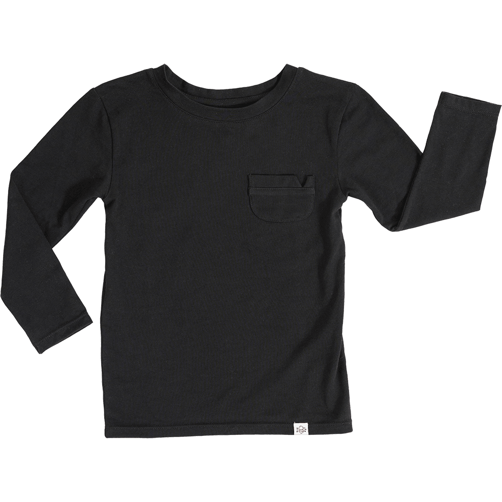 Classic Long Sleeve Shirt In Black
