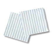 Classic Stripe Baby Blue Large Napkin (set Of 16)