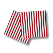 Classic Stripe Red Large Napkin (set Of 16)
