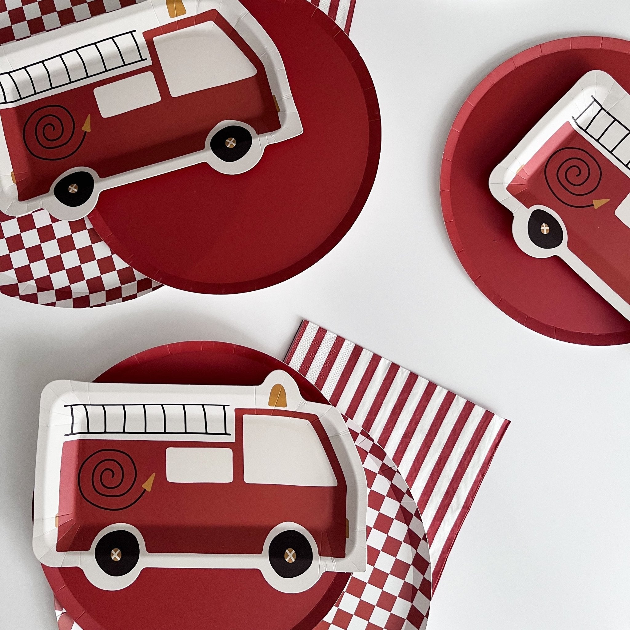 Classic Stripe Red Large Napkin (set Of 16)