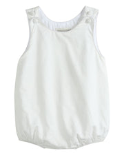 Classic White Bubble Romper
