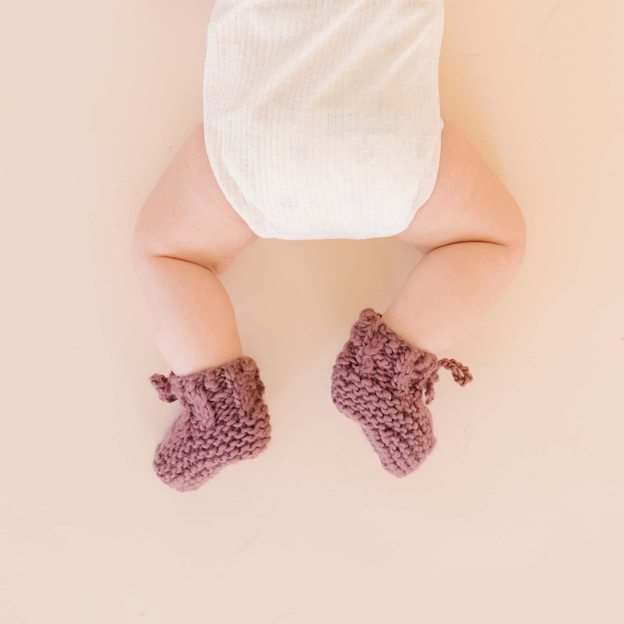 Classic Booties, Mauve