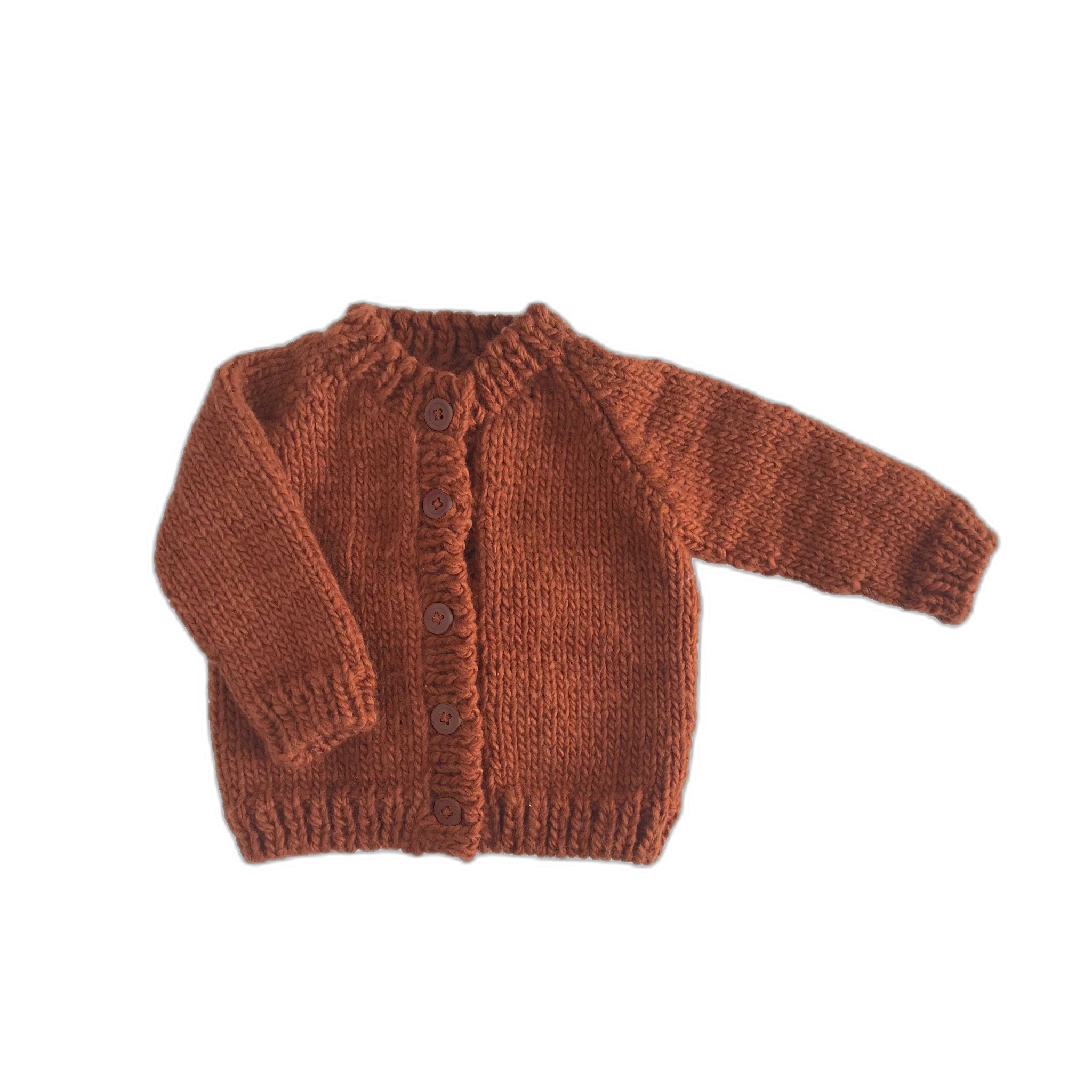 Classic Cardigan, Cinnamon