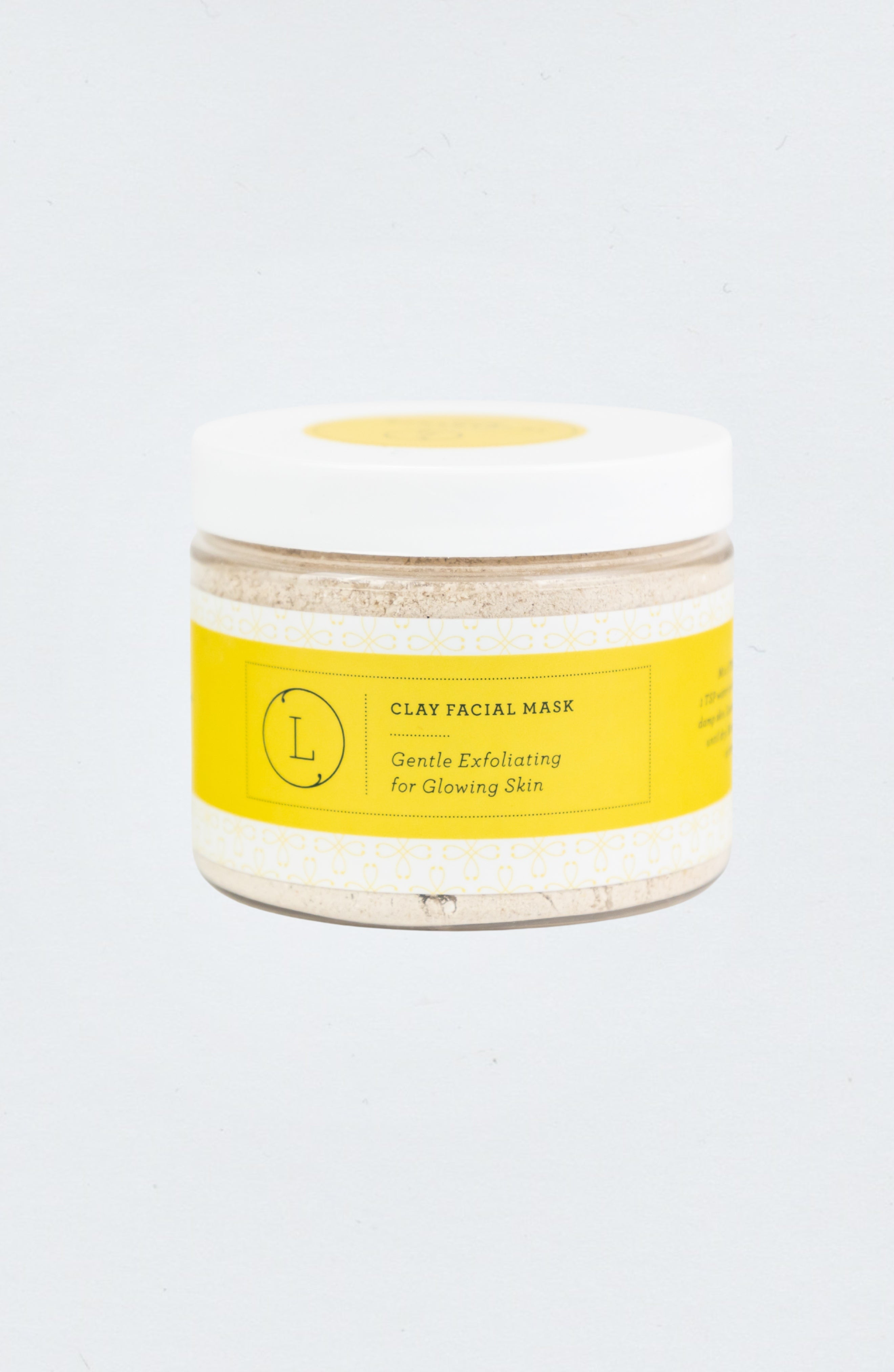 Natural Clay Facial Mask, Exfoliating Mask, Glowing Skin Mask