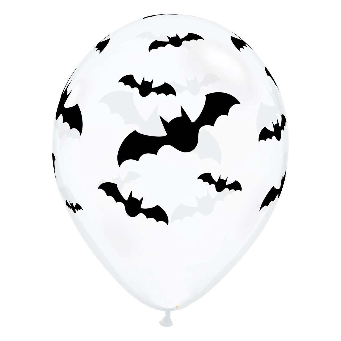 Clear Bat Balloon Pack