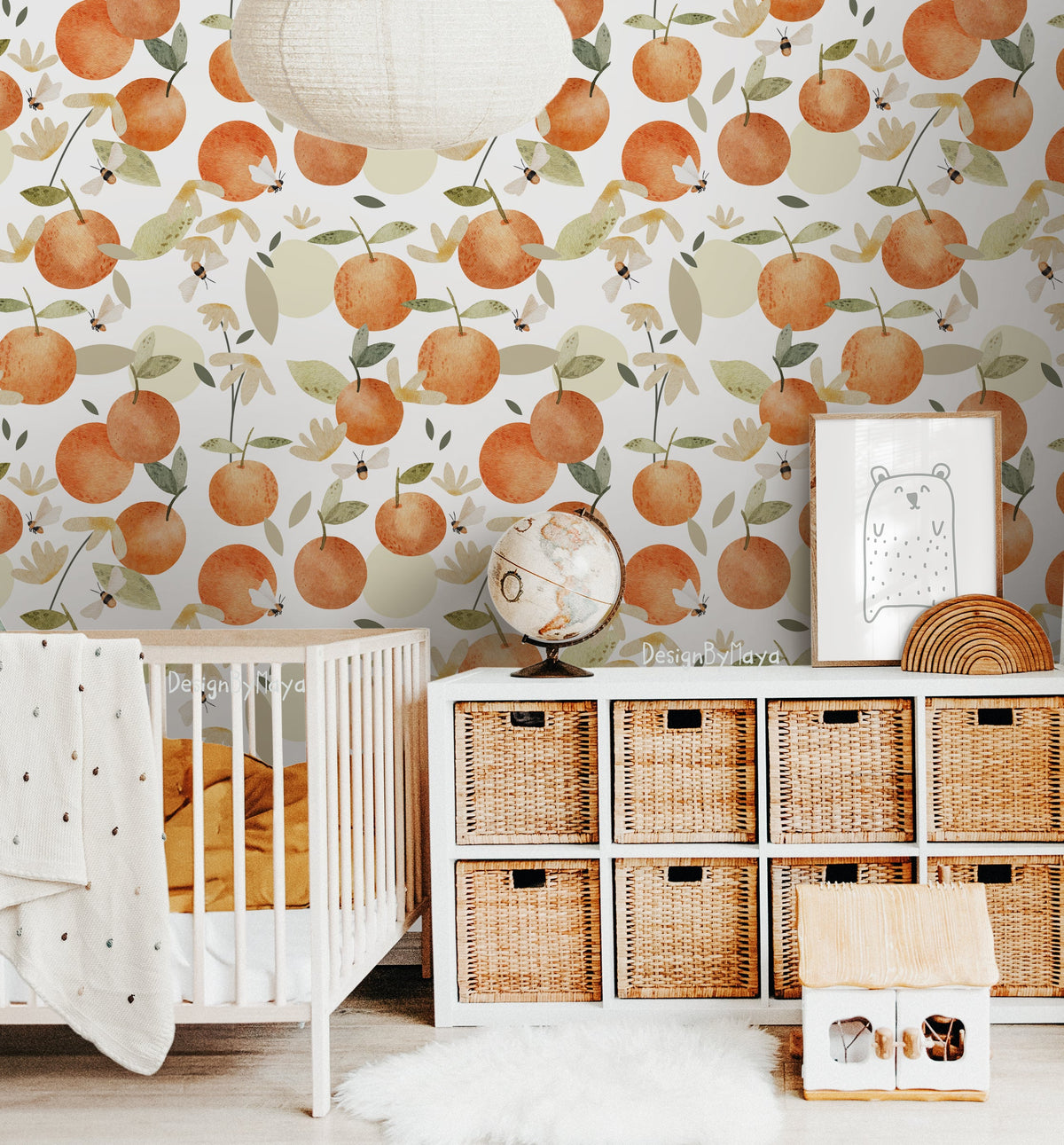 Sea Life & Alphabet Animal Wallpaper - Nursery Wall Decor Wallpapers
