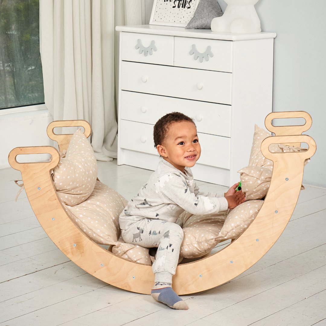 Climbing Arch + Cushion - Montessori Climbers For Toddlers
