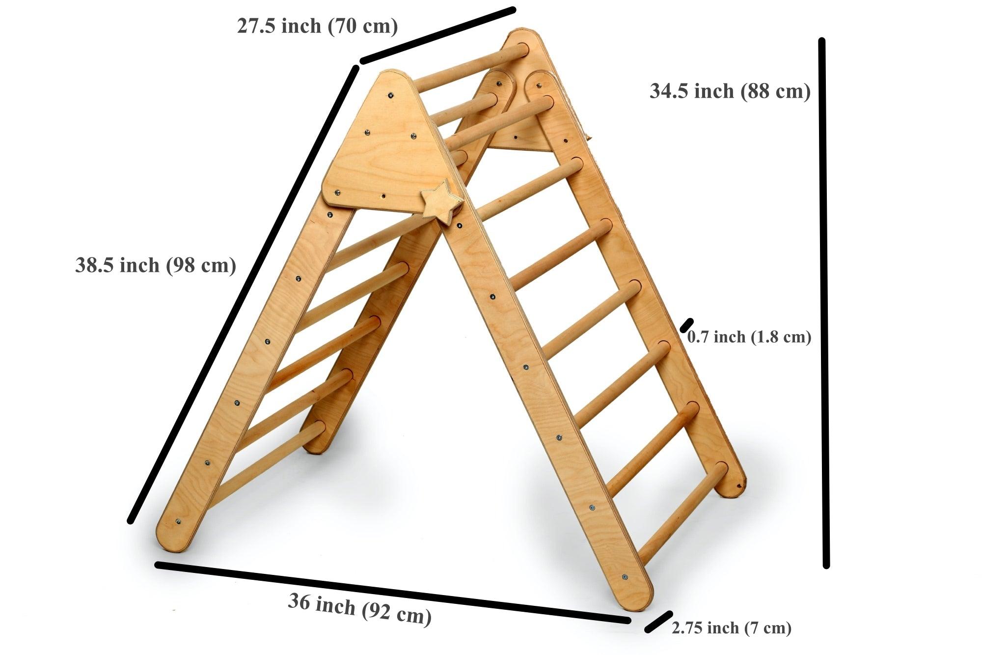 Climbing Triangle And Ramp Set 2 In1