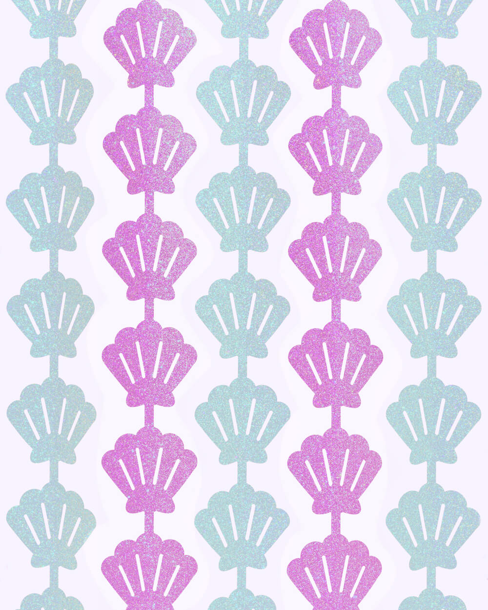 Mermazing Curtain - Iridescent Foil Curtain