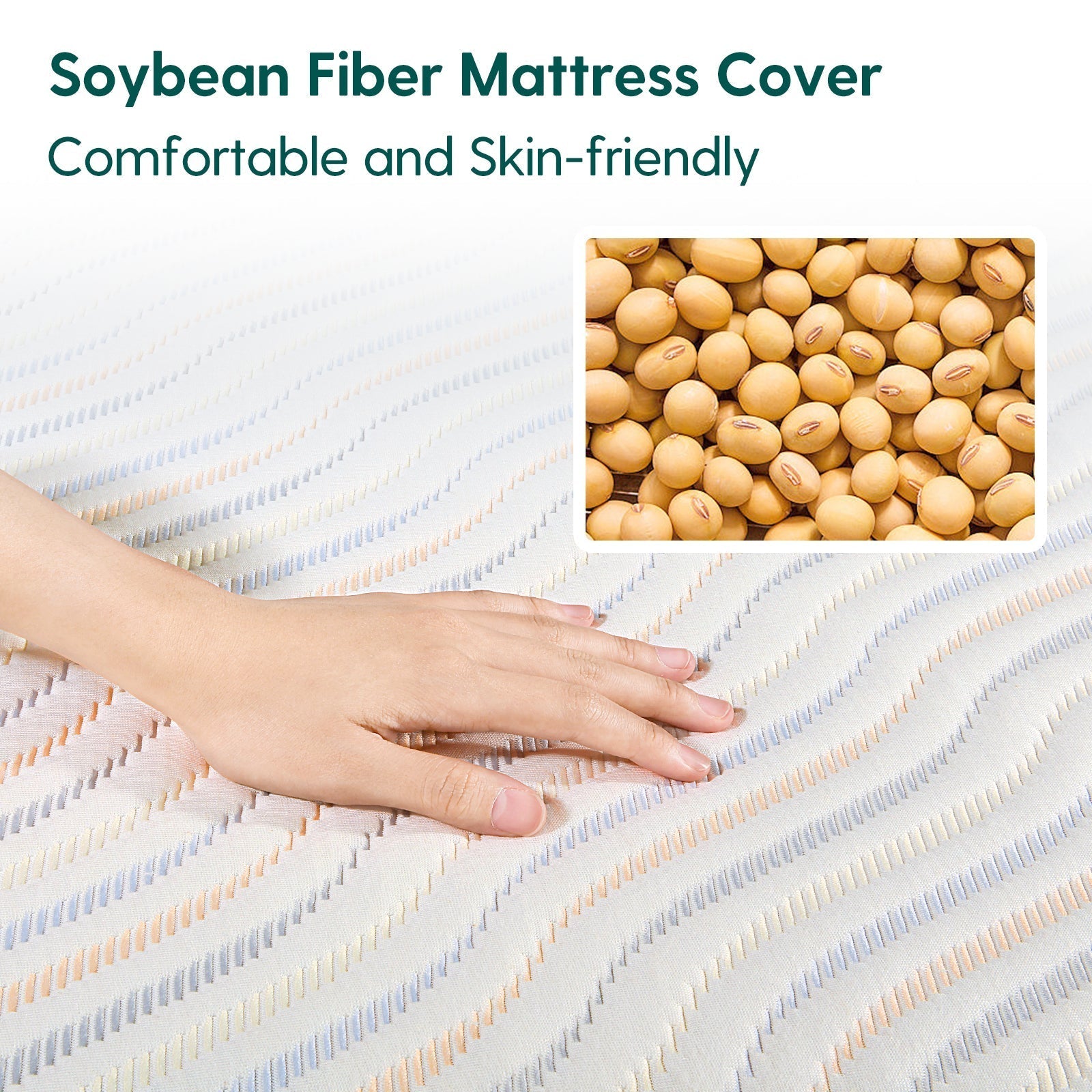 Cloud 4 Usda Bio Preferred Crib And Toddler Mattress With Soybean Fiber Mattress Cover