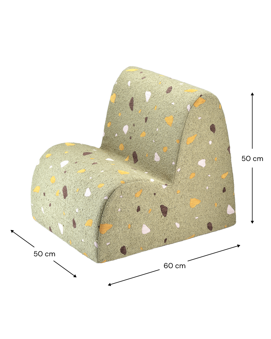 Terrazzo Moss Cloud Chair