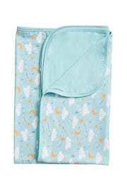 Stretchy Oversized Blanket - Clouds