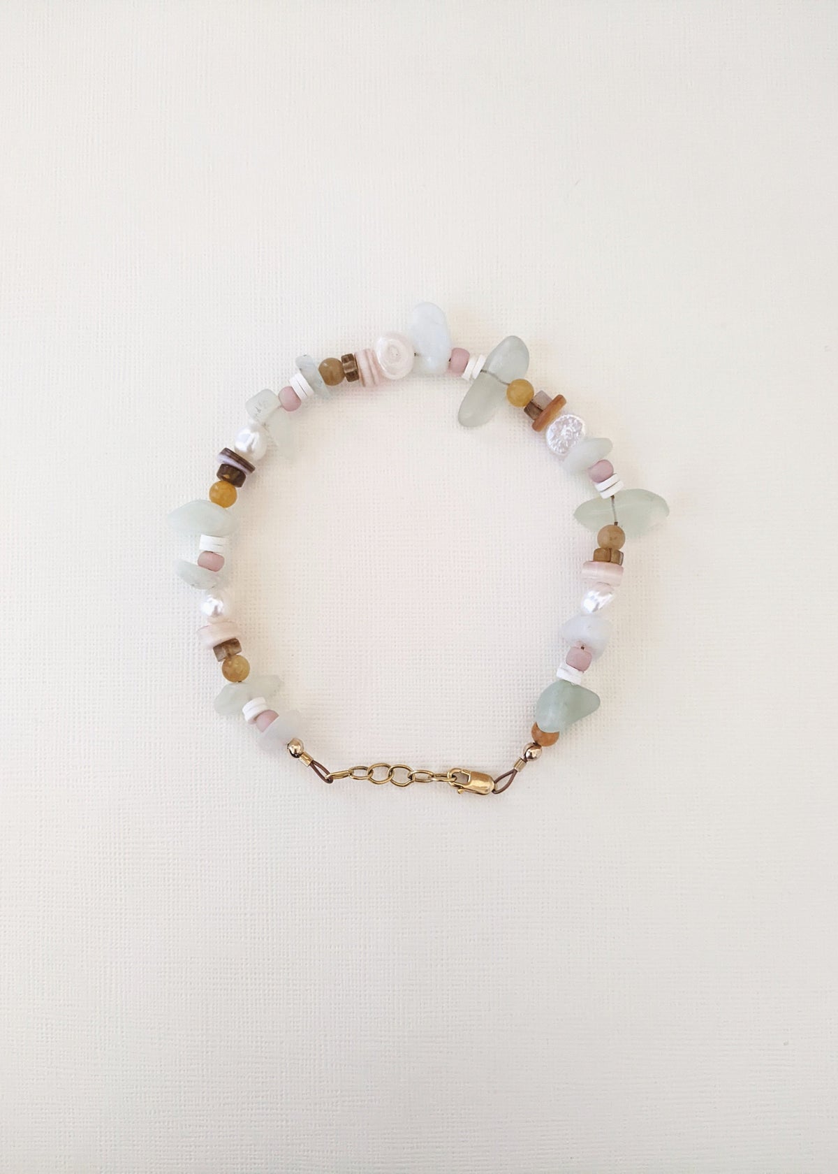 Coastal Jade Anklet