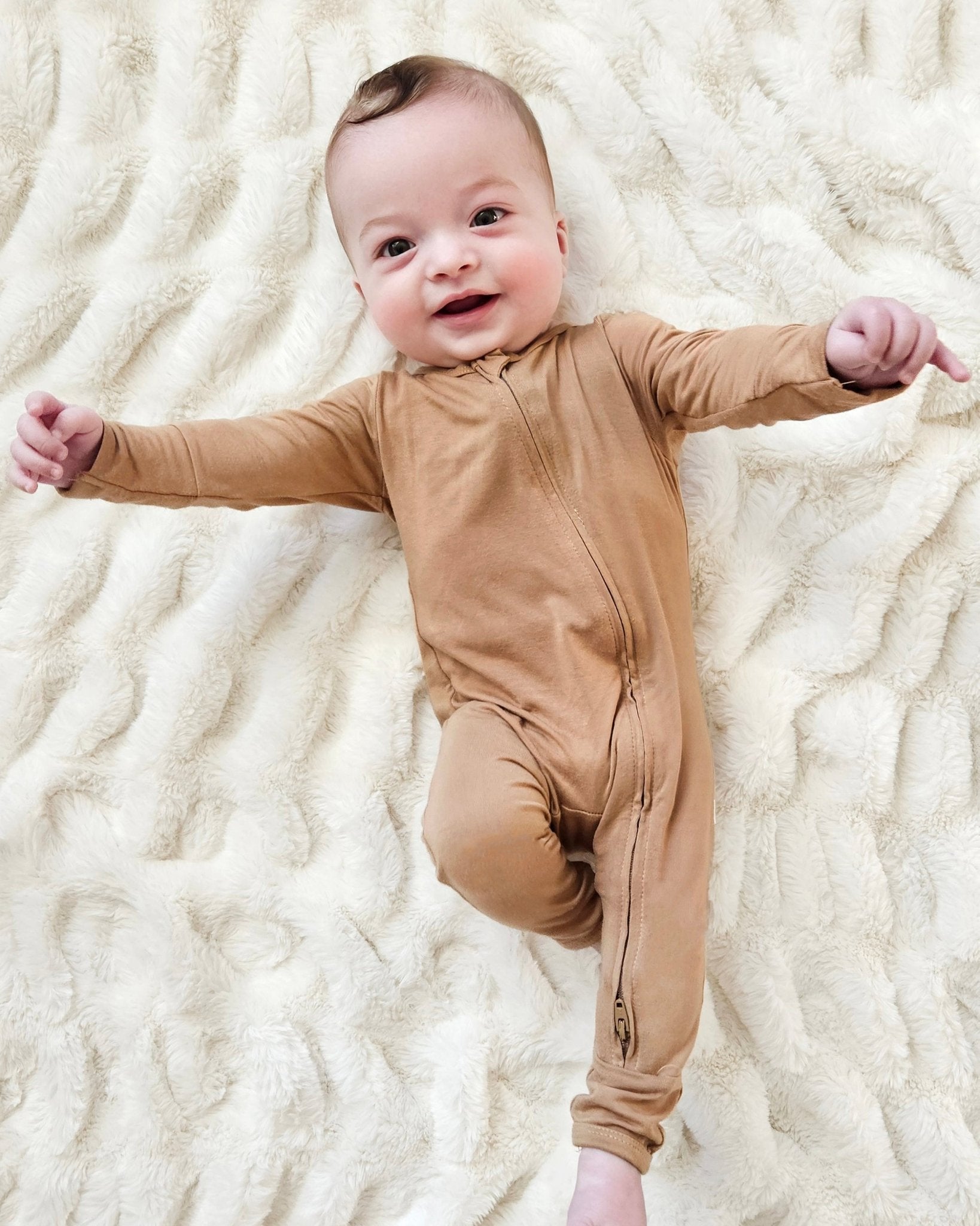 Coca Mocha Coverall (0-3t)