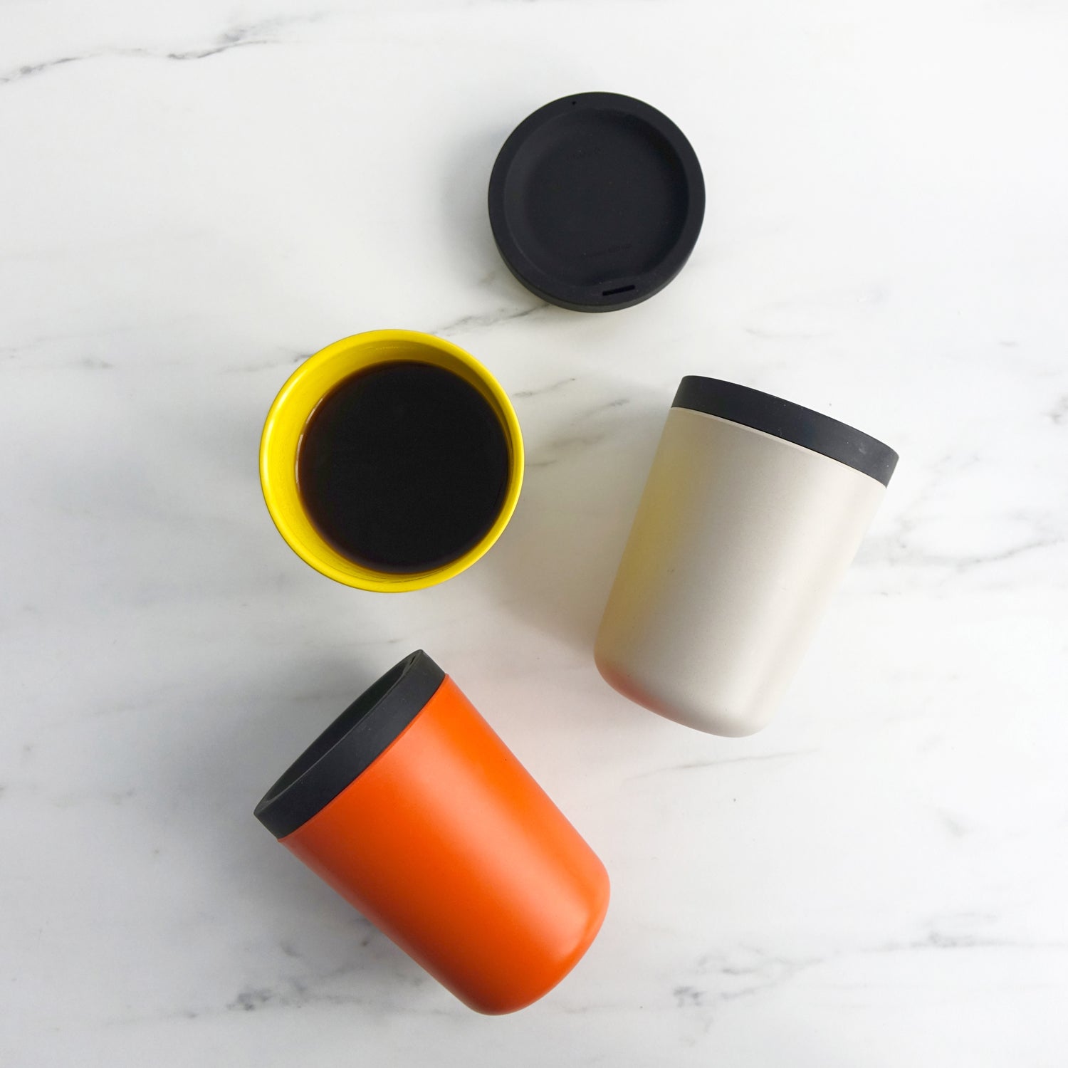 12 Oz Takeaway Mug - Lemon