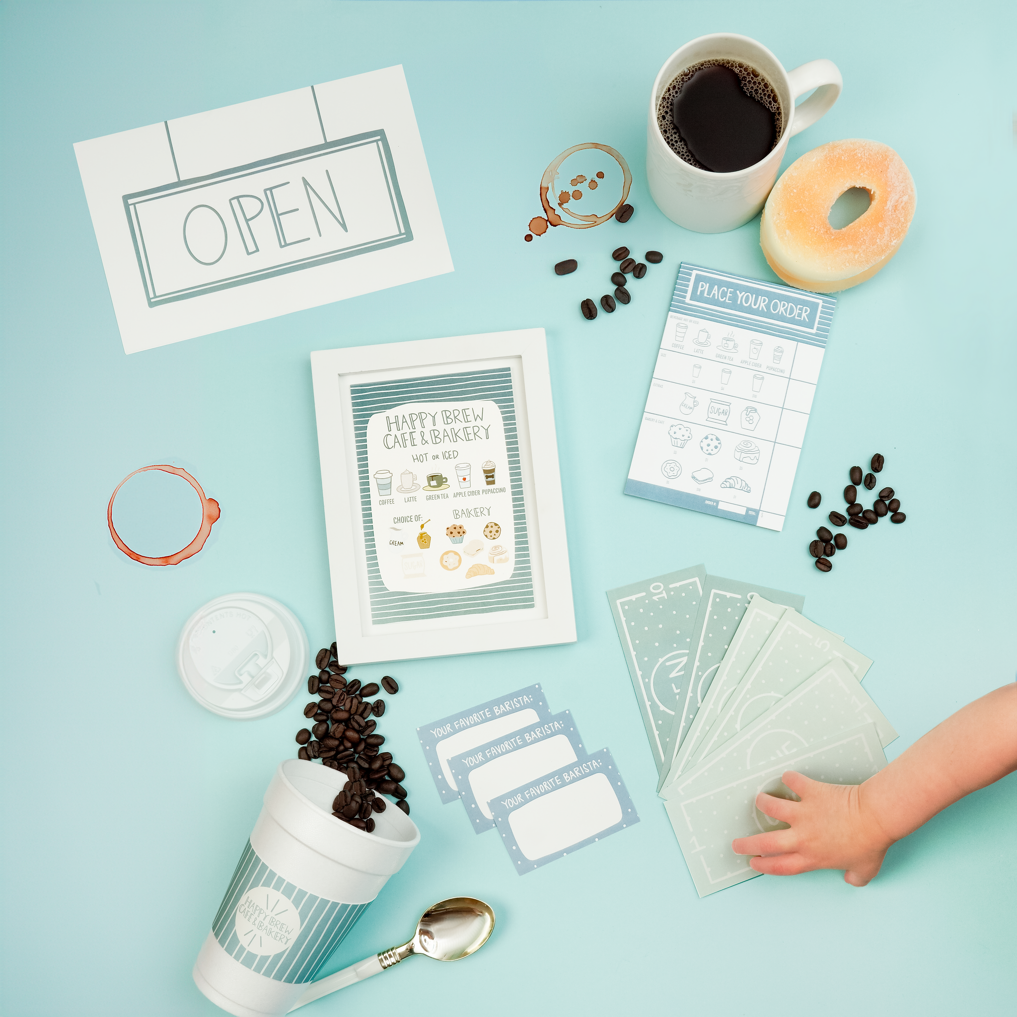 Coffee Shop Activity Set