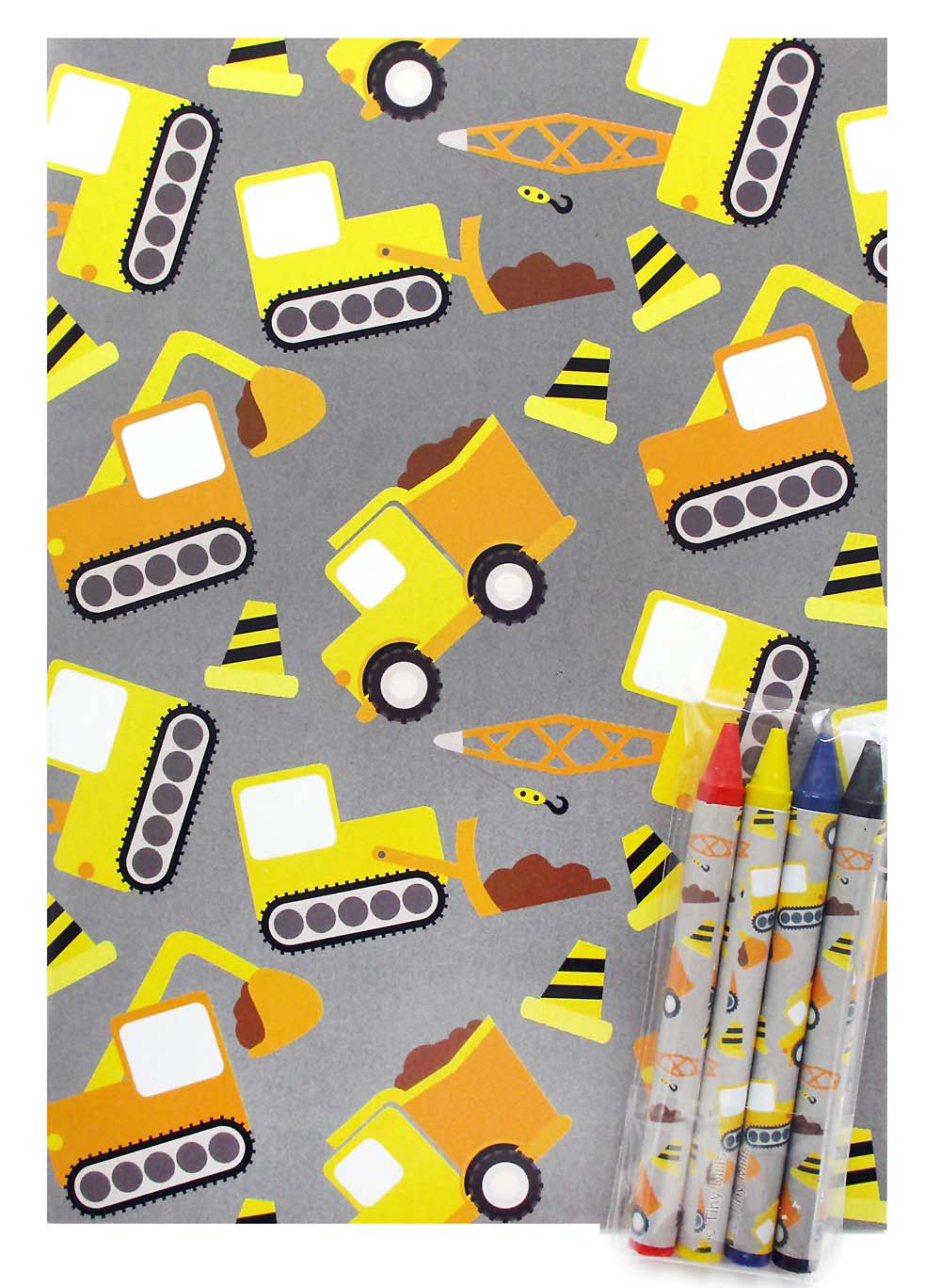 Construction Trucks Coloring Books - Set Of 6 Or 12