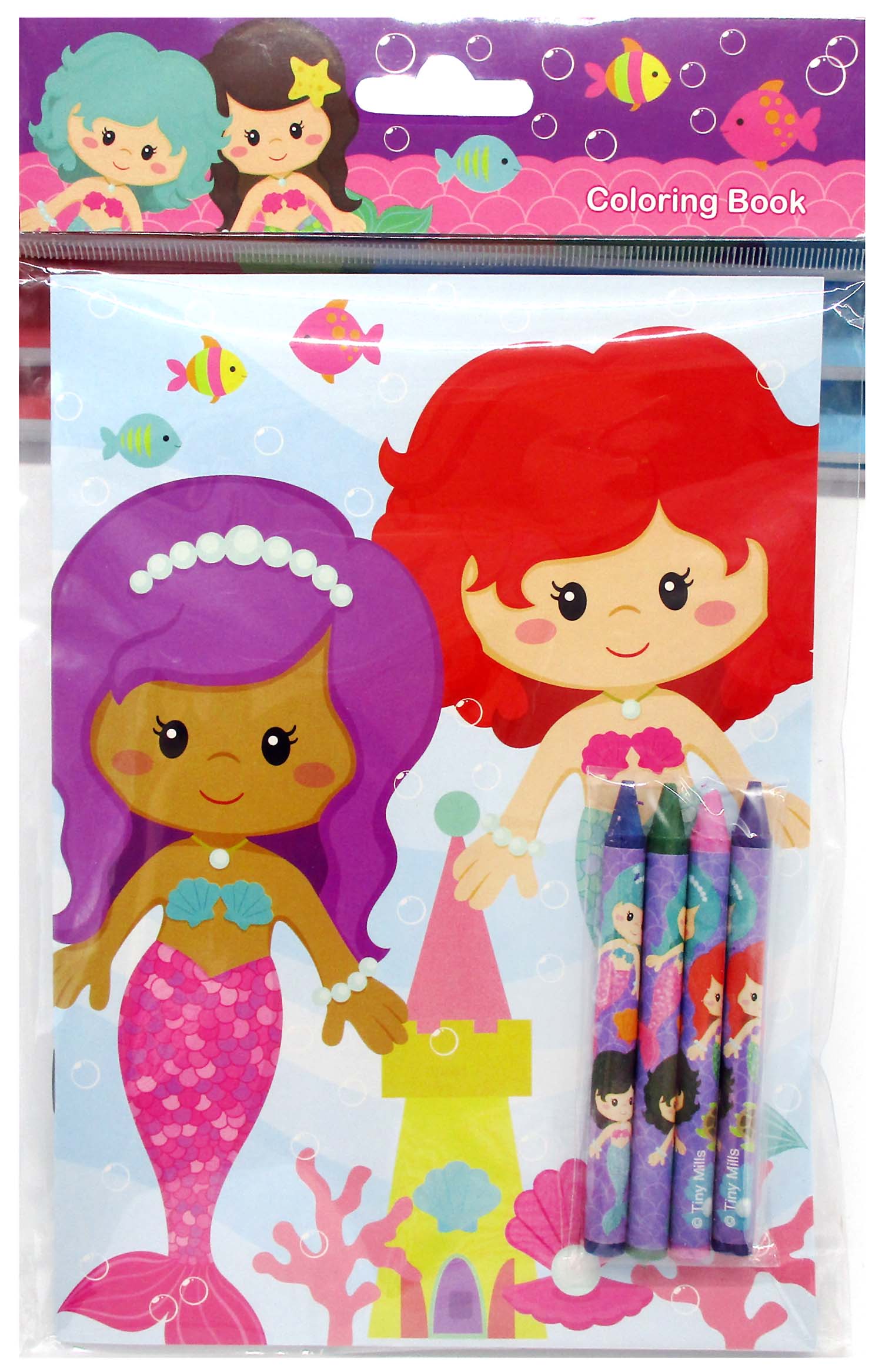 Mermaids Coloring Books - Set Of 6 Or 12