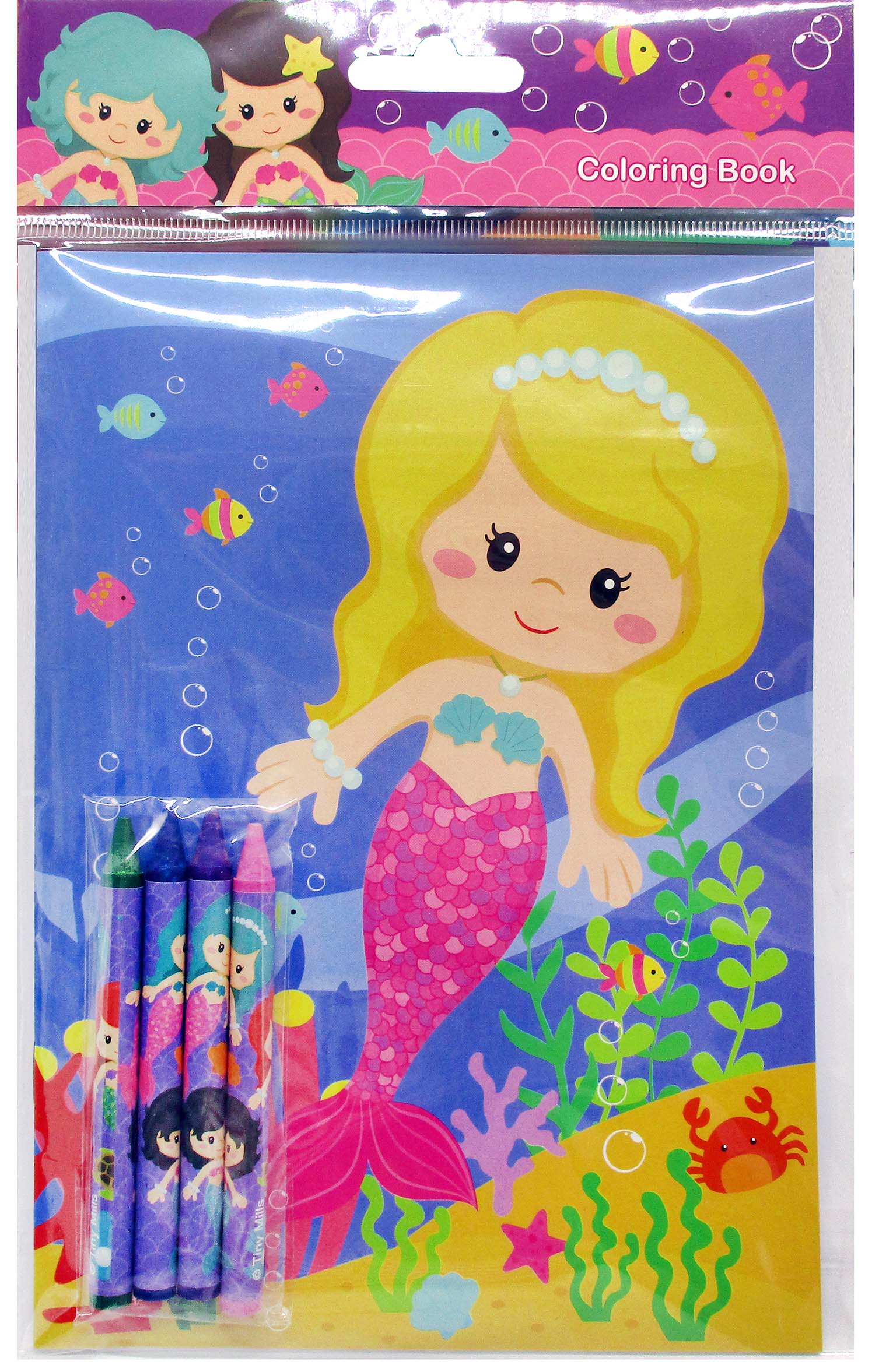 Mermaids Coloring Books - Set Of 6 Or 12