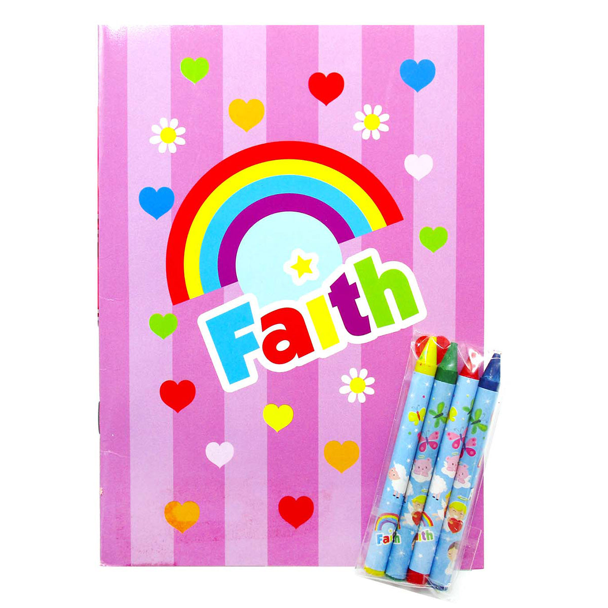 Religious Coloring Books - Set Of 6 Or 12