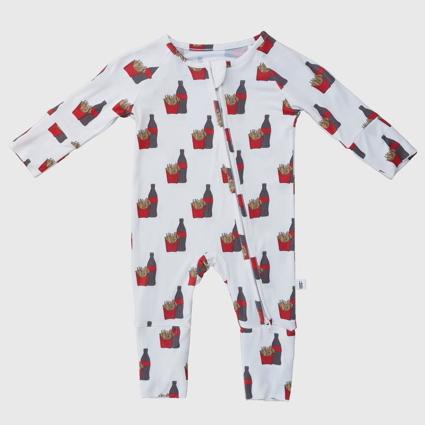 Bamboo Zip Pajamas | Fries & Cola