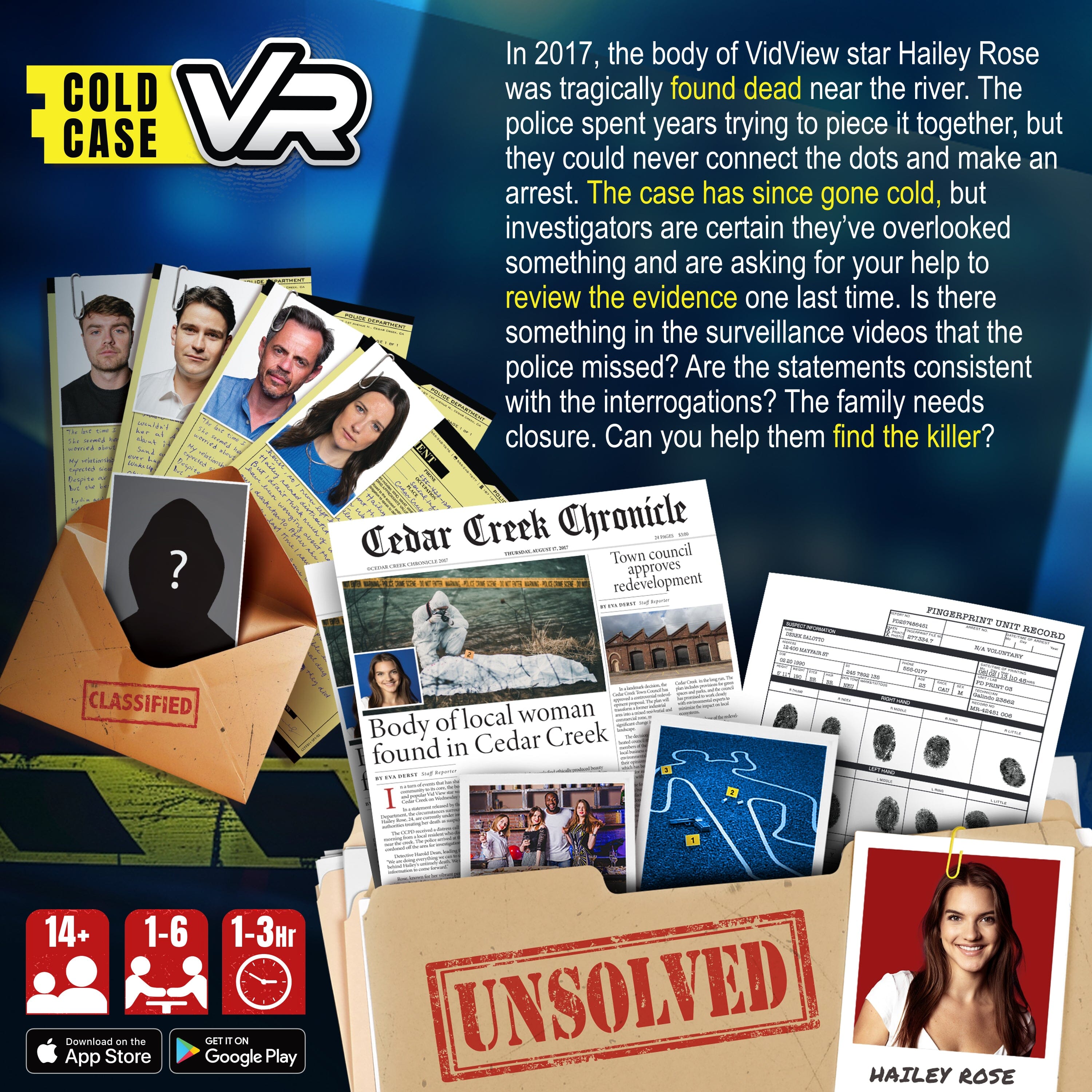Cold Case Vr - The Case Of The Fatal Follower