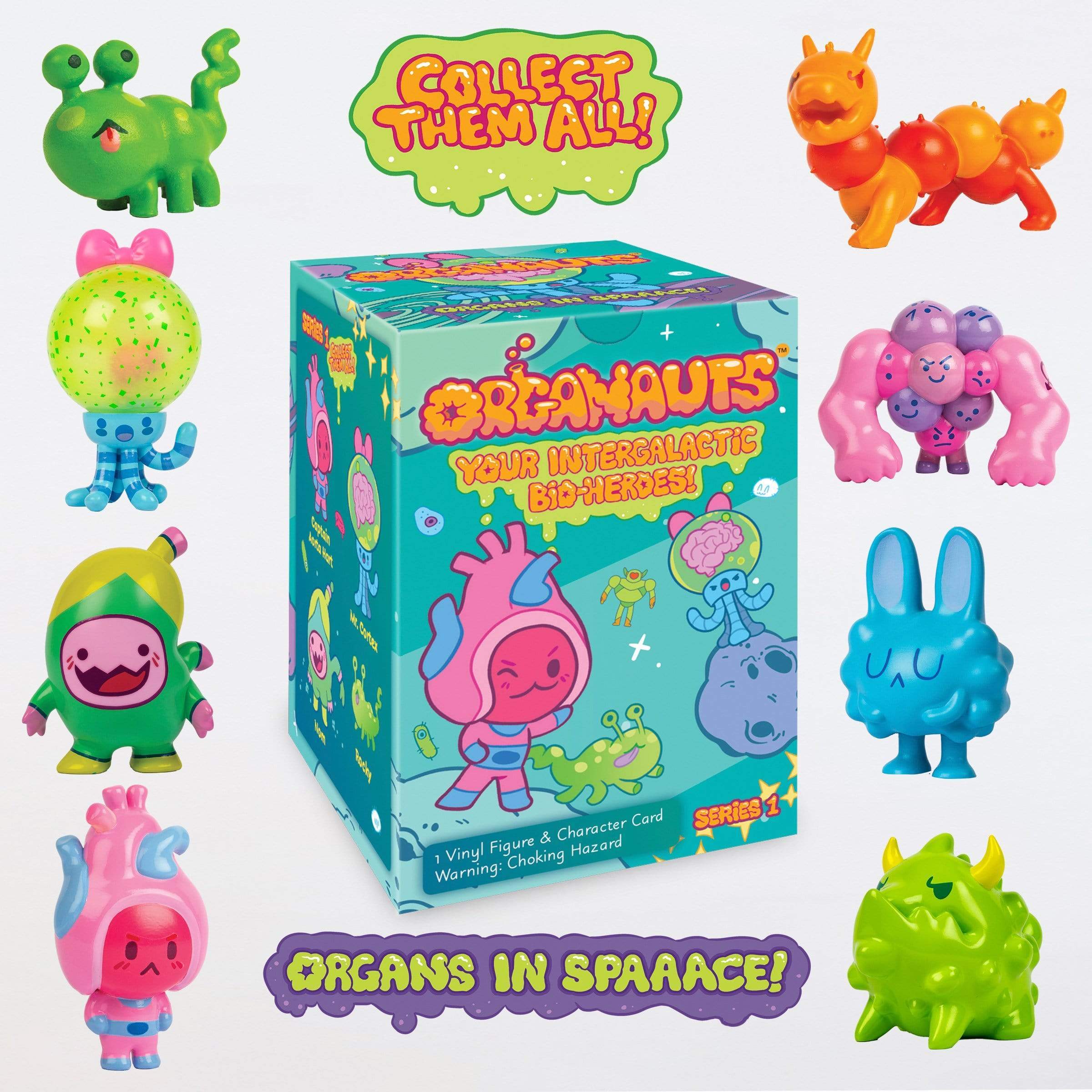 Collectible Organaut Blind Boxes - Organ Learning Toy