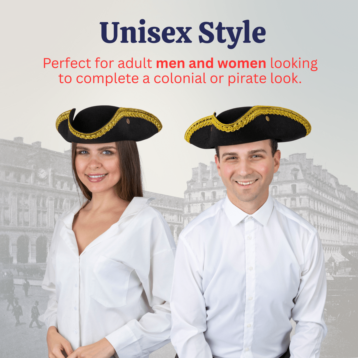 Colonial Hat - Teens And Adults