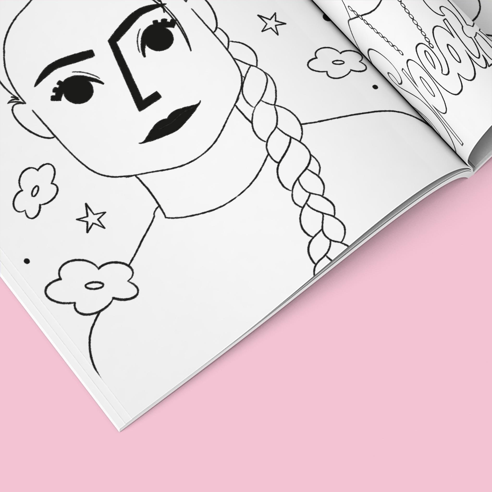 Girl Power Coloring Book