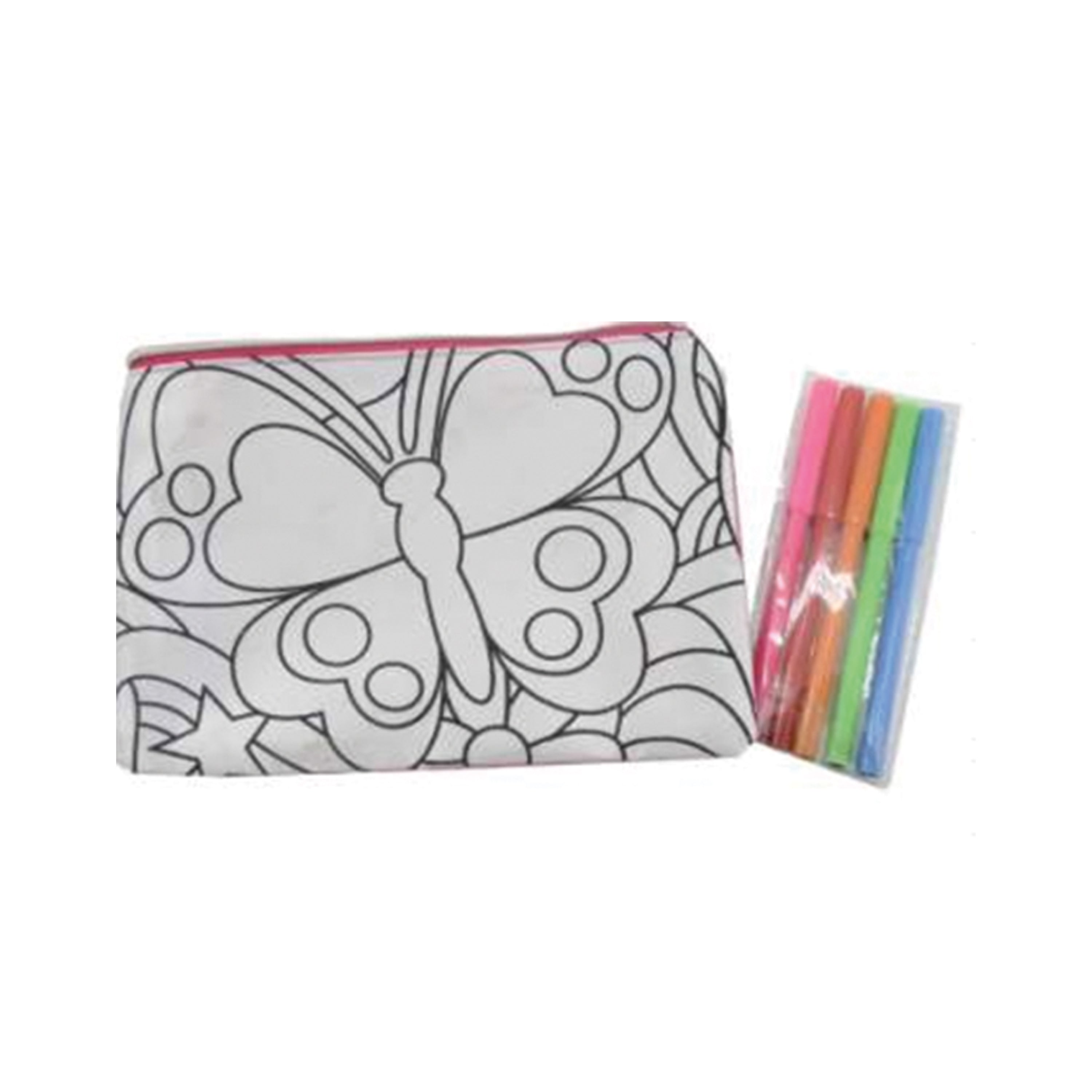 Color Your Own Pencil Case