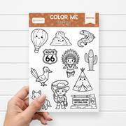 Arizona Color Me Stickers