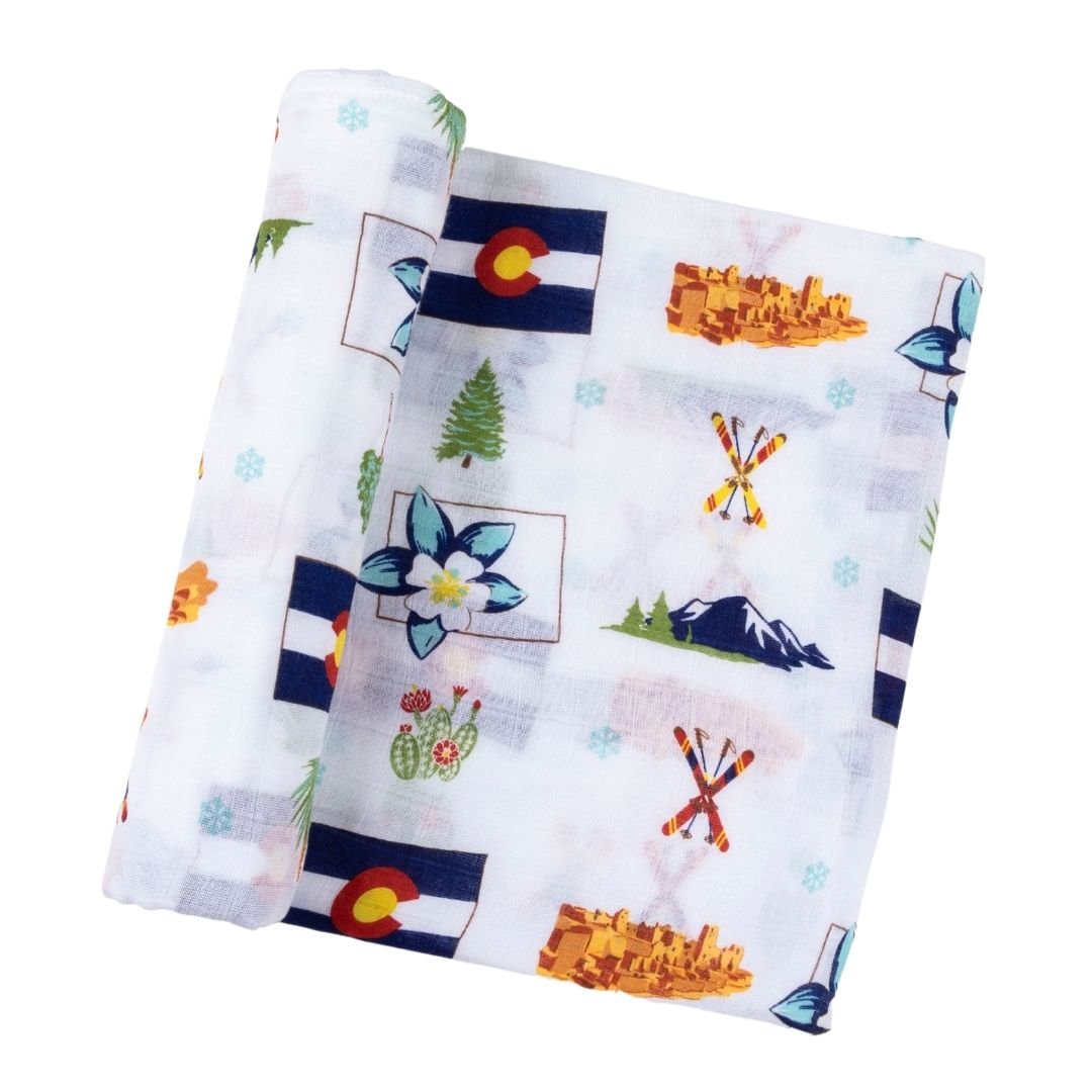 Colorado Baby Gift Bundle 3 Piece Newborn Essentials