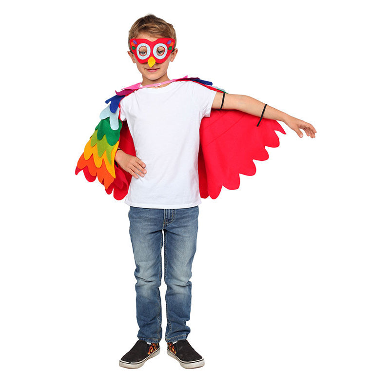 Parrot Colorful Costume - Kids