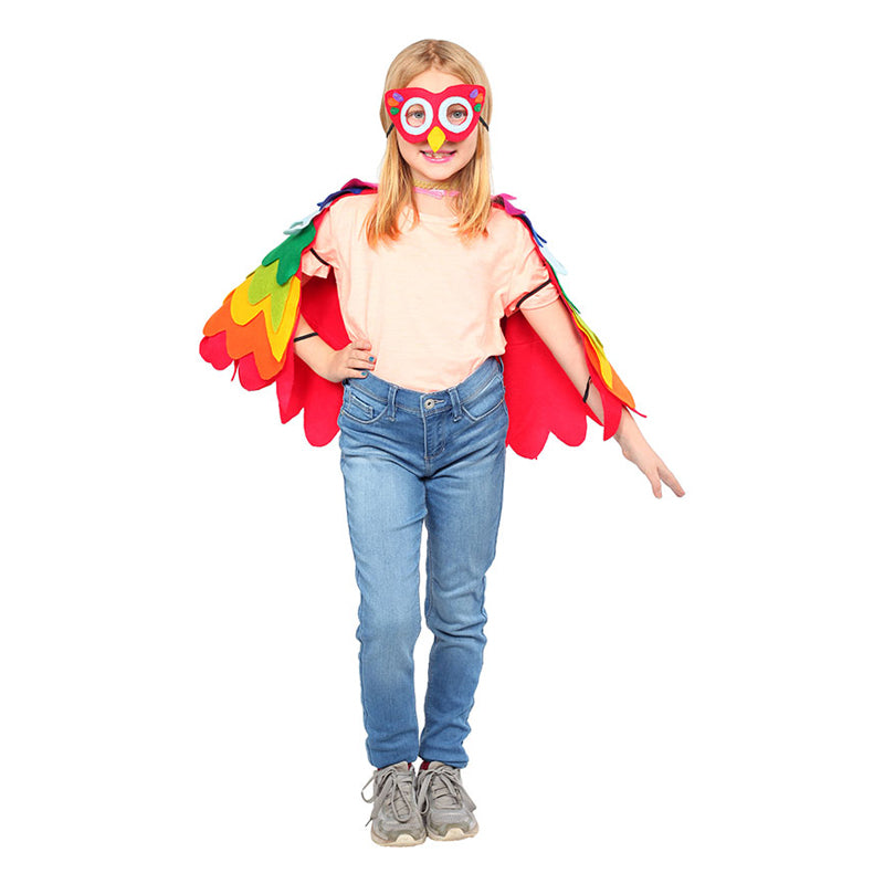 Parrot Colorful Costume - Kids