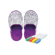 Color Your Own Slippers Kit