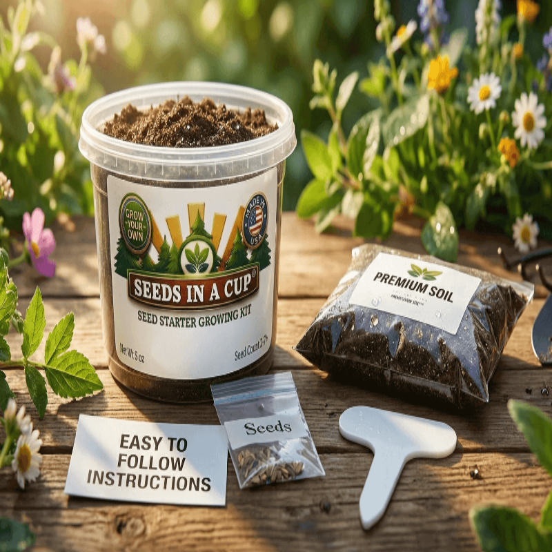 Apricot Tree  |  Seed Starter Grow Kit  |