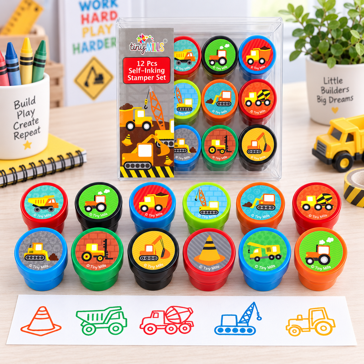 Construction Stamp Kit
