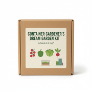 Container Gardener's Dream Garden Kit | Tomato, Bell Pepper, Lettuce & Radish |