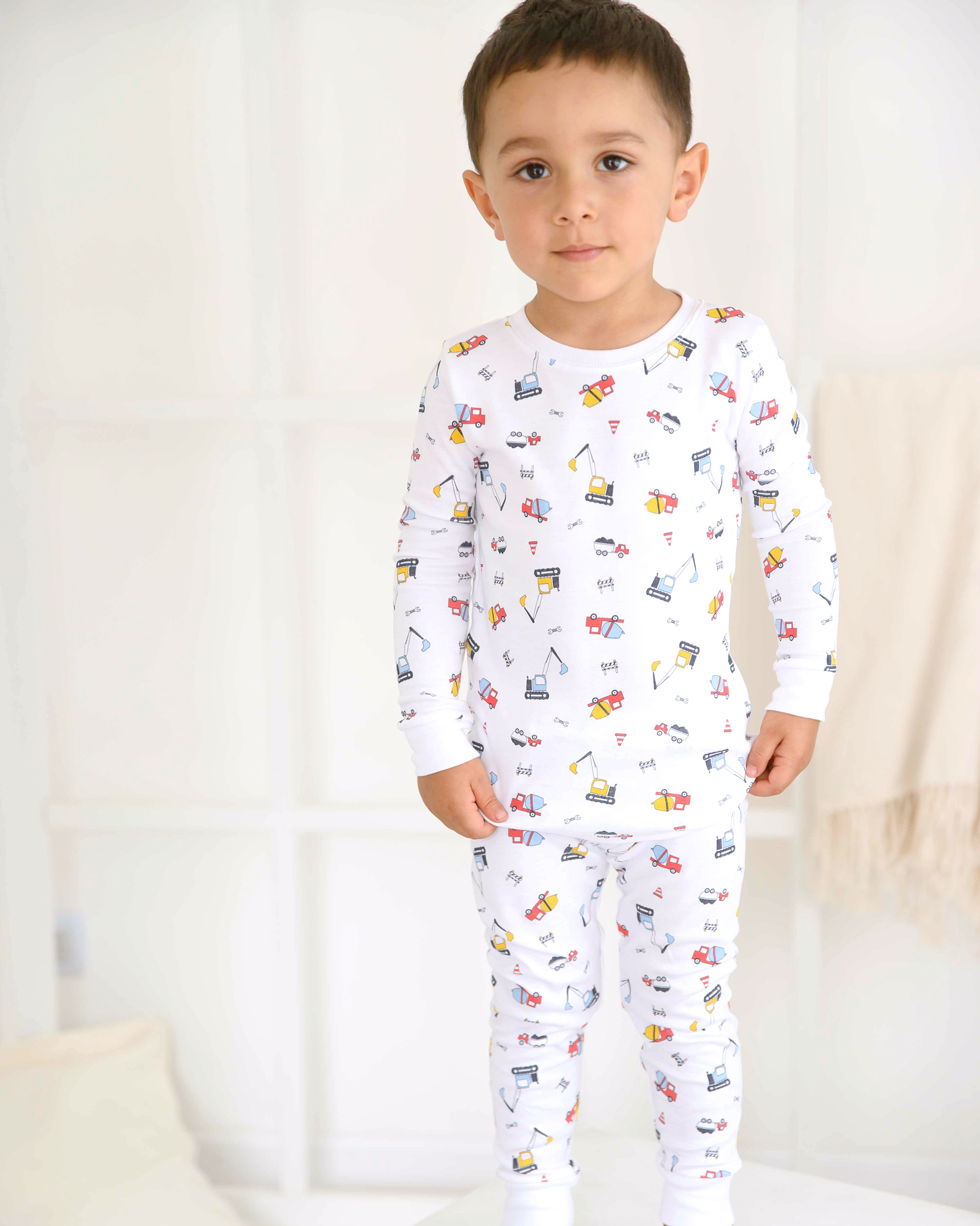 Kids Construction Printed Pajama | Baby Boy