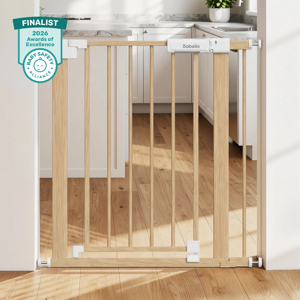 Pressguard Ⅱ | Upgrade Pressure-mounted Safety Baby Gate For Doorways & Stairs