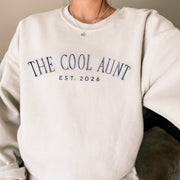 Custom Embroidered Cool Aunt Sweatshirt