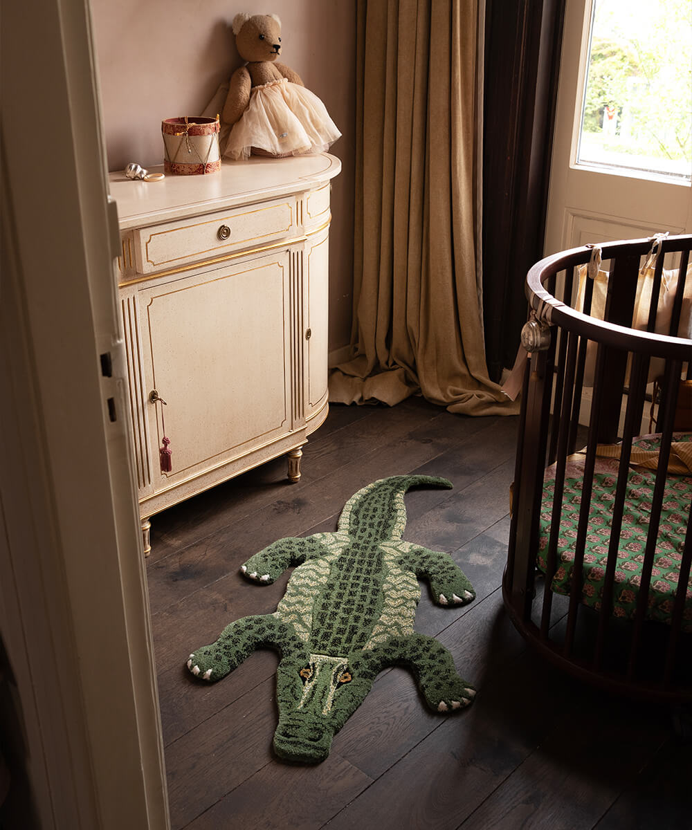 Coolio Crocodile Rug Small