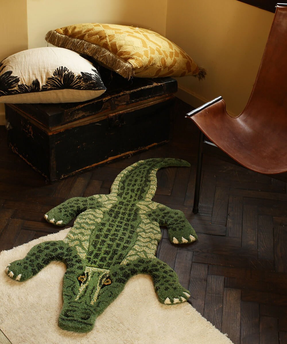 Coolio Crocodile Rug Small