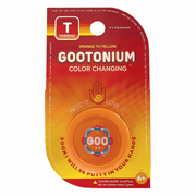 Gootonium: Thermochromic Orange Putty