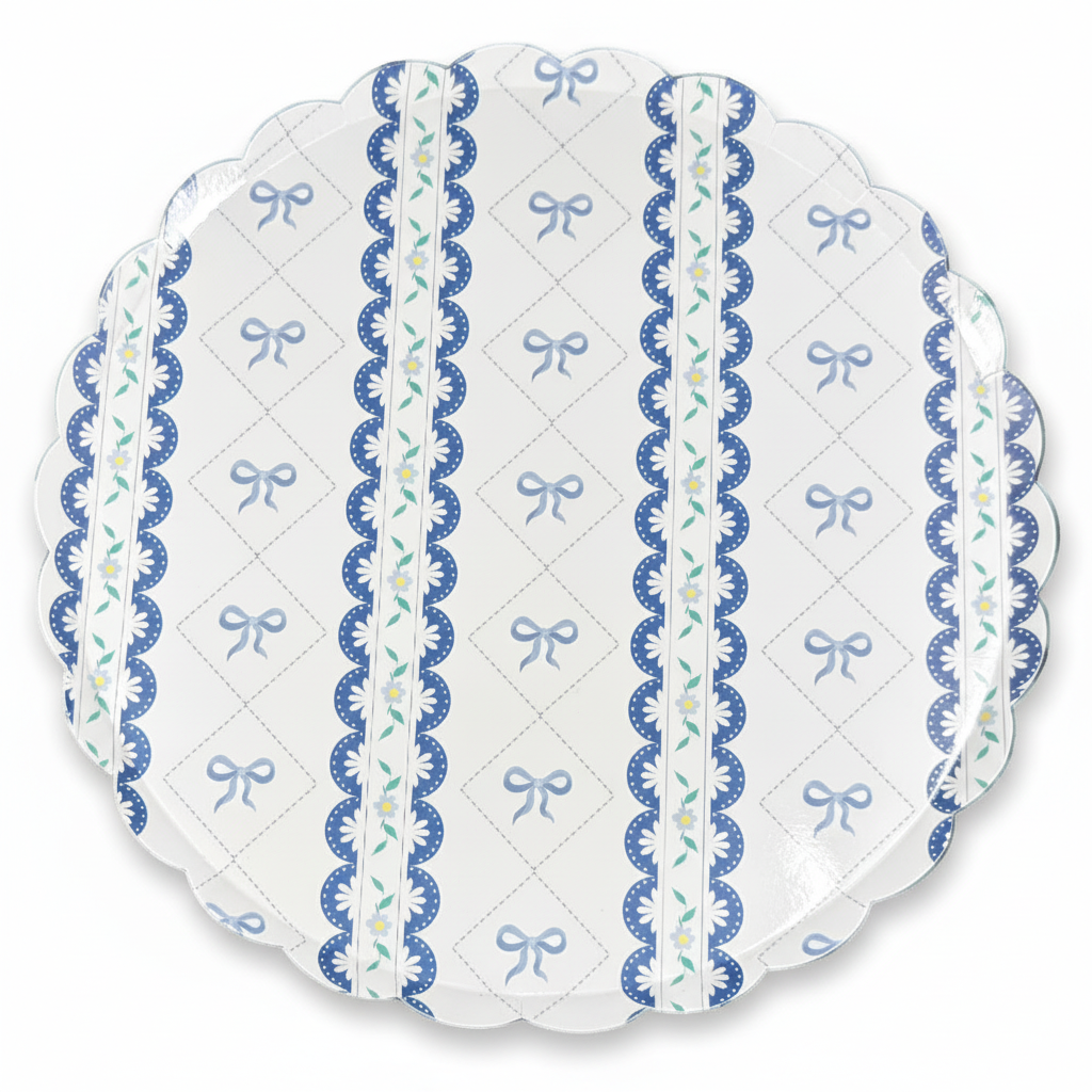 Coquette Blue Party Supplies In A Box