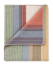 Alpaca Throw Blanket - Spectrum