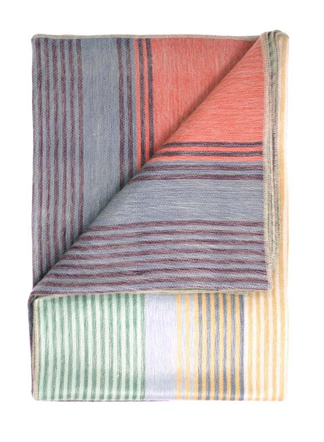 Alpaca Throw Blanket - Spectrum