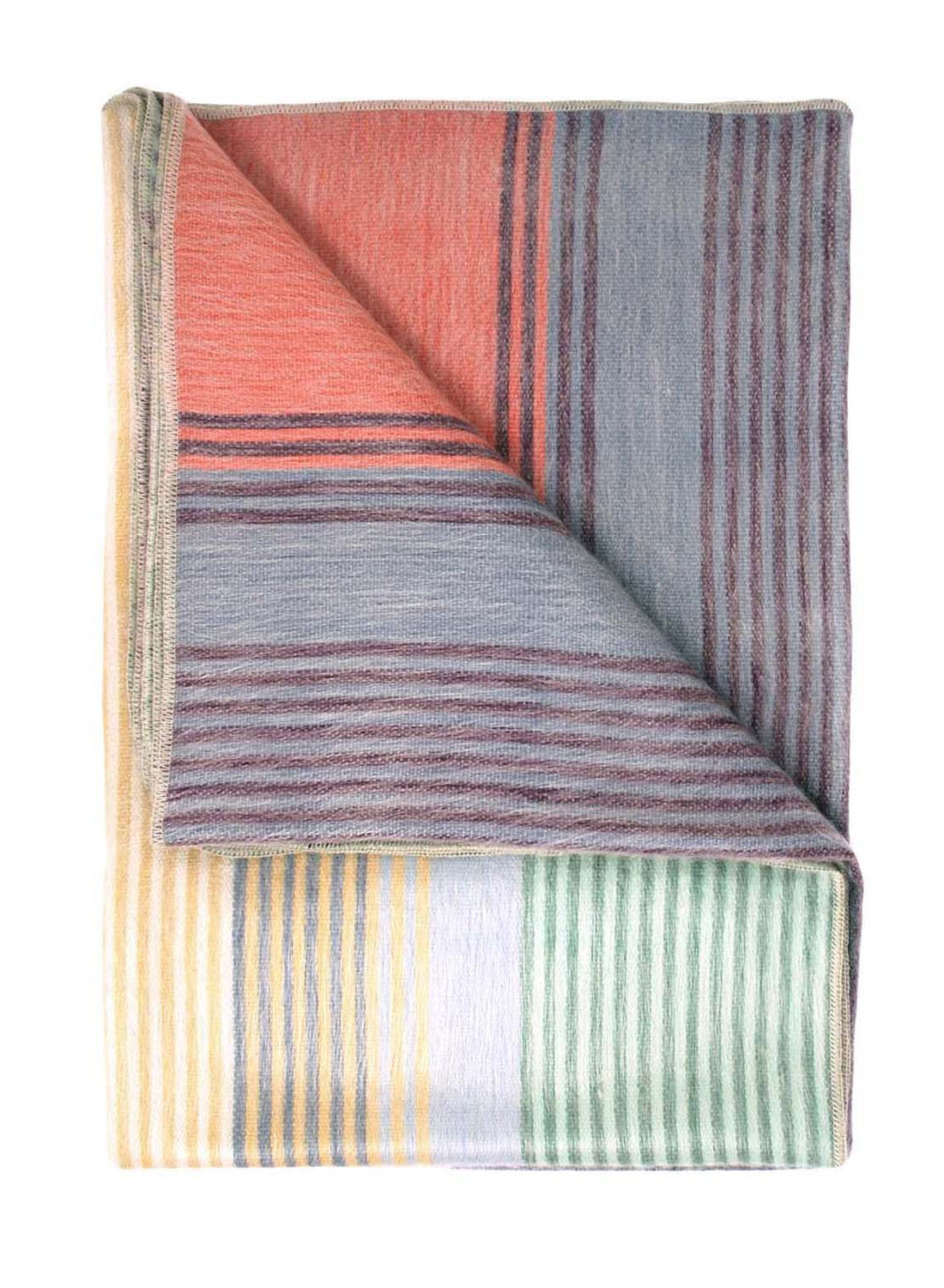 Alpaca Throw Blanket - Spectrum