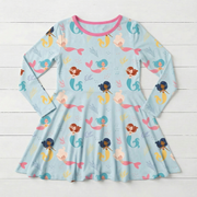 Coral Cuties L/s Dress