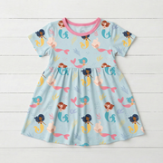 Coral Cuties S/s Dress